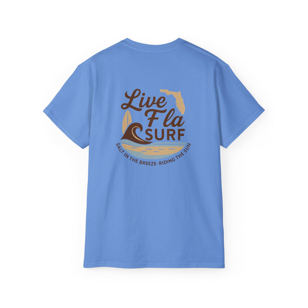 Unisex Surfing Tee - Relaxed Vibe, Perfect for Beach Lovers, Summer Fun, Gift for Surfers, Casual Wear