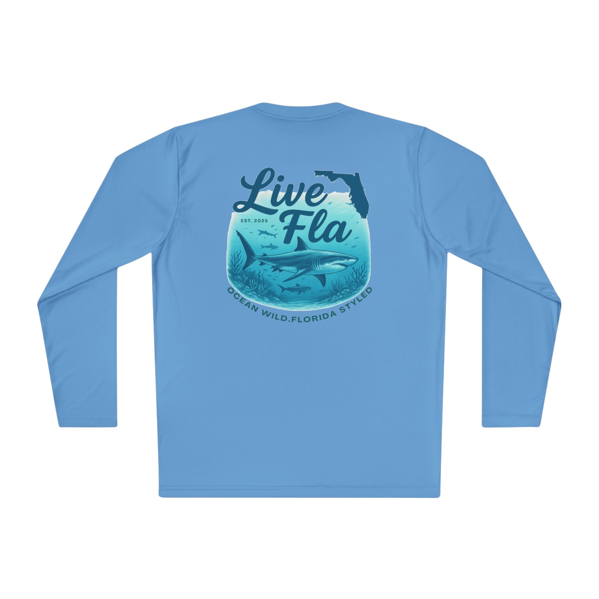 Live Fla Ocean Adventure Unisex Long Sleeve Tee | Perfect for Beach Lovers, Travel, Vacation, Gifts, Summer Outings