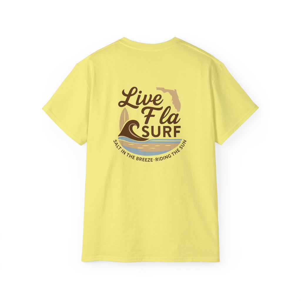 Unisex Surfing Tee - Relaxed Vibe, Perfect for Beach Lovers, Summer Fun, Gift for Surfers, Casual Wear