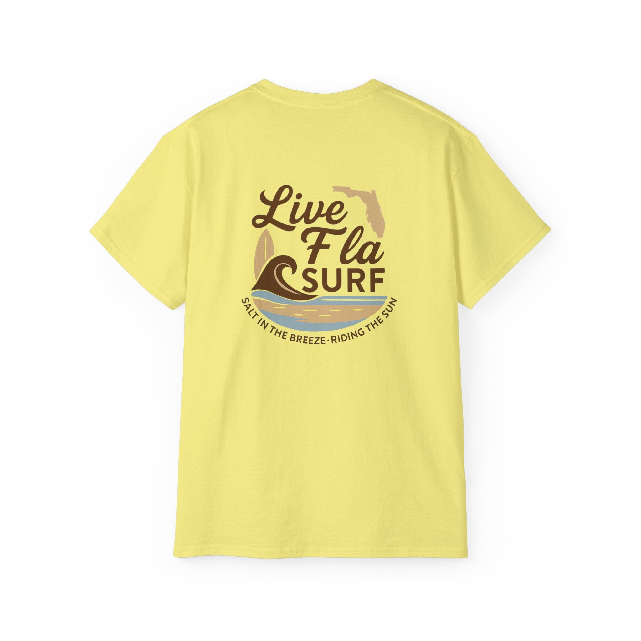 Unisex Surfing Tee - Relaxed Vibe, Perfect for Beach Lovers, Summer Fun, Gift for Surfers, Casual Wear