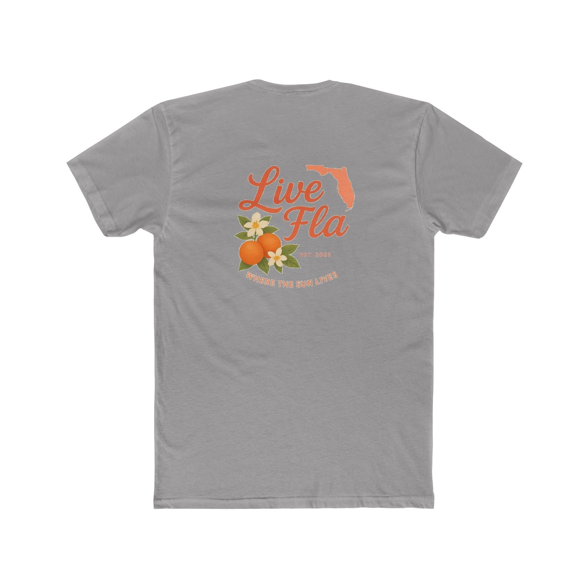 Florida Citrus Vibes Tee, Casual Summer Shirt, Beachwear, Gift for Sunshine Lovers, Summer Celebrations, Florida Souvenir
