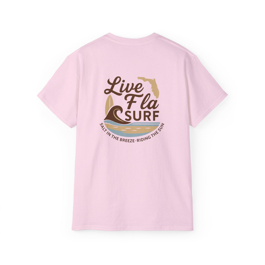 Unisex Surfing Tee - Relaxed Vibe, Perfect for Beach Lovers, Summer Fun, Gift for Surfers, Casual Wear