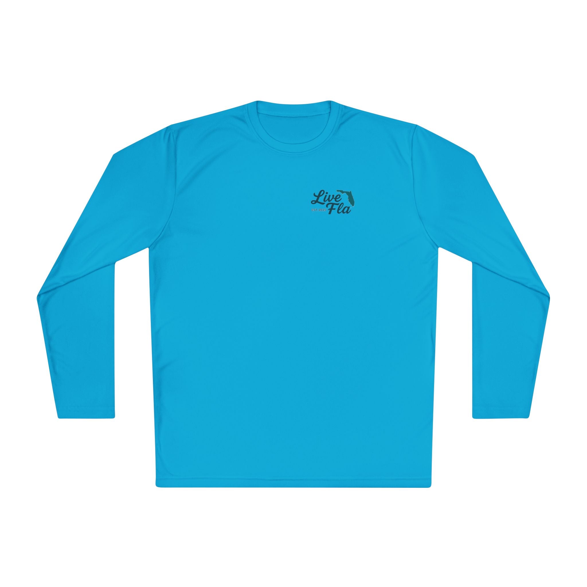 Live Fla Unisex Lightweight Long Sleeve Tee | Coastal Vibe Shirt, Casual Fashion, Beach Wear, Gift for Ocean Lovers
