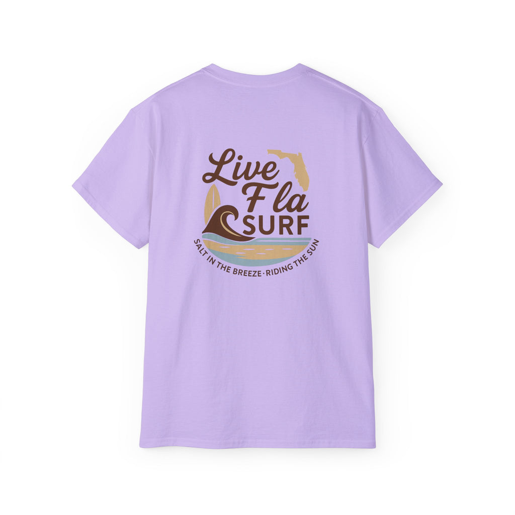 Unisex Surfing Tee - Relaxed Vibe, Perfect for Beach Lovers, Summer Fun, Gift for Surfers, Casual Wear