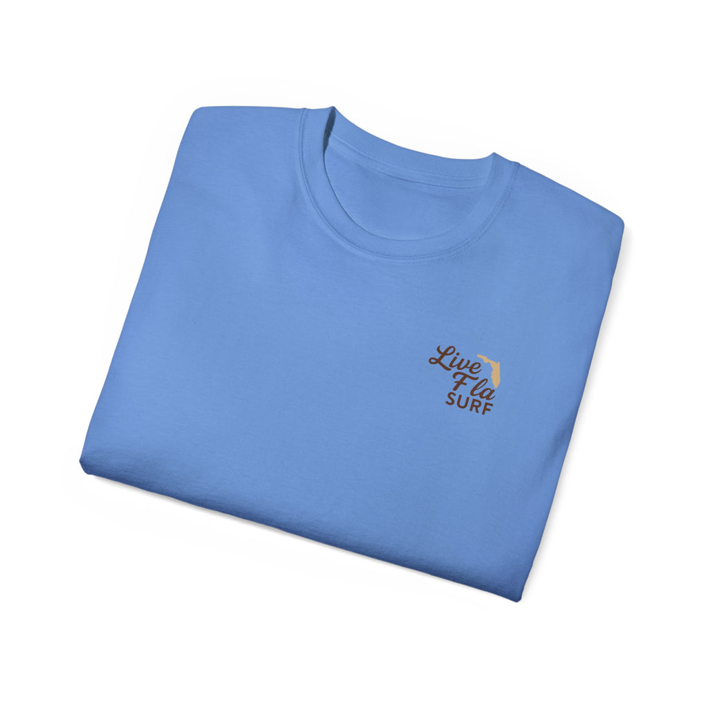 Unisex Surfing Tee - Relaxed Vibe, Perfect for Beach Lovers, Summer Fun, Gift for Surfers, Casual Wear