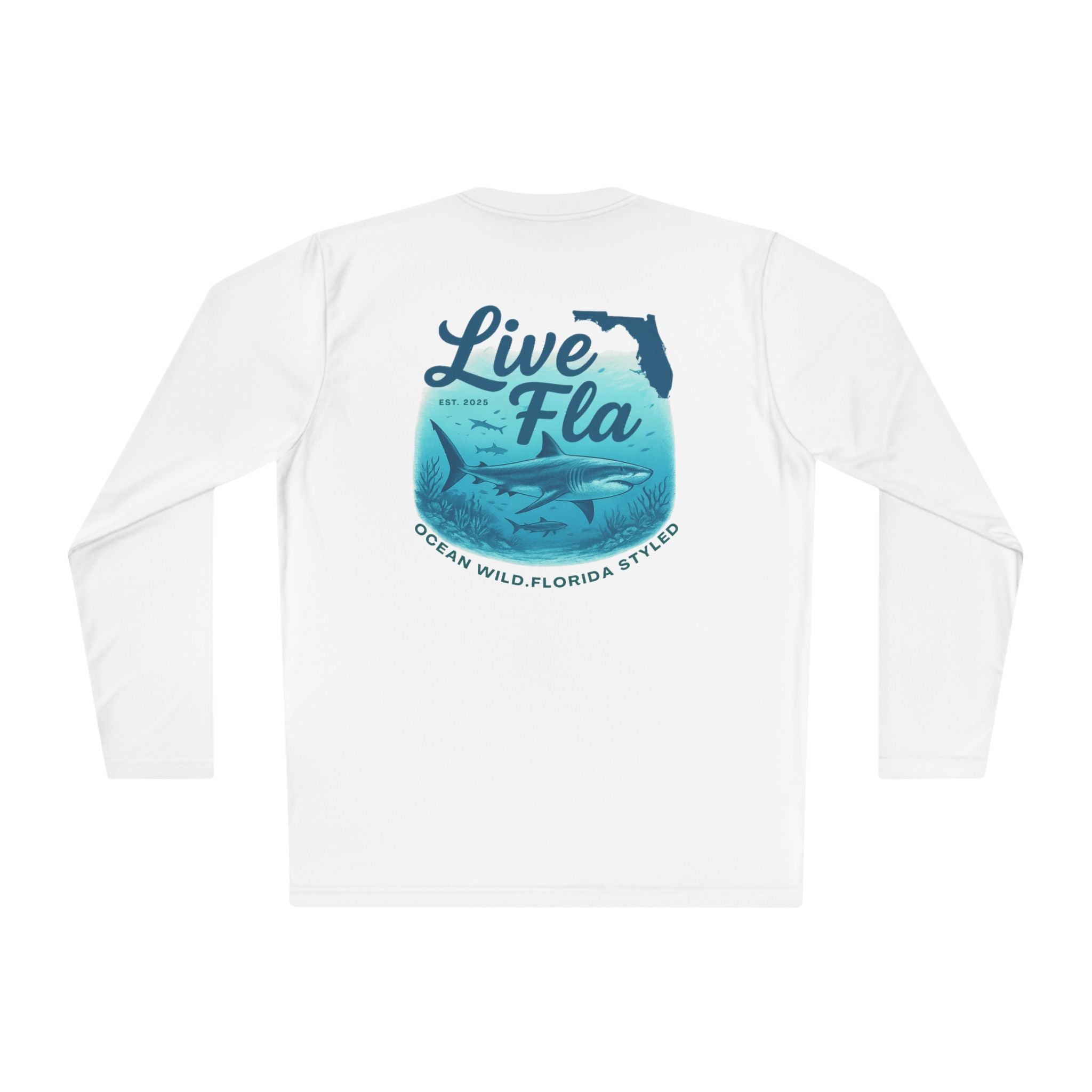 Live Fla Ocean Adventure Unisex Long Sleeve Tee | Perfect for Beach Lovers, Travel, Vacation, Gifts, Summer Outings