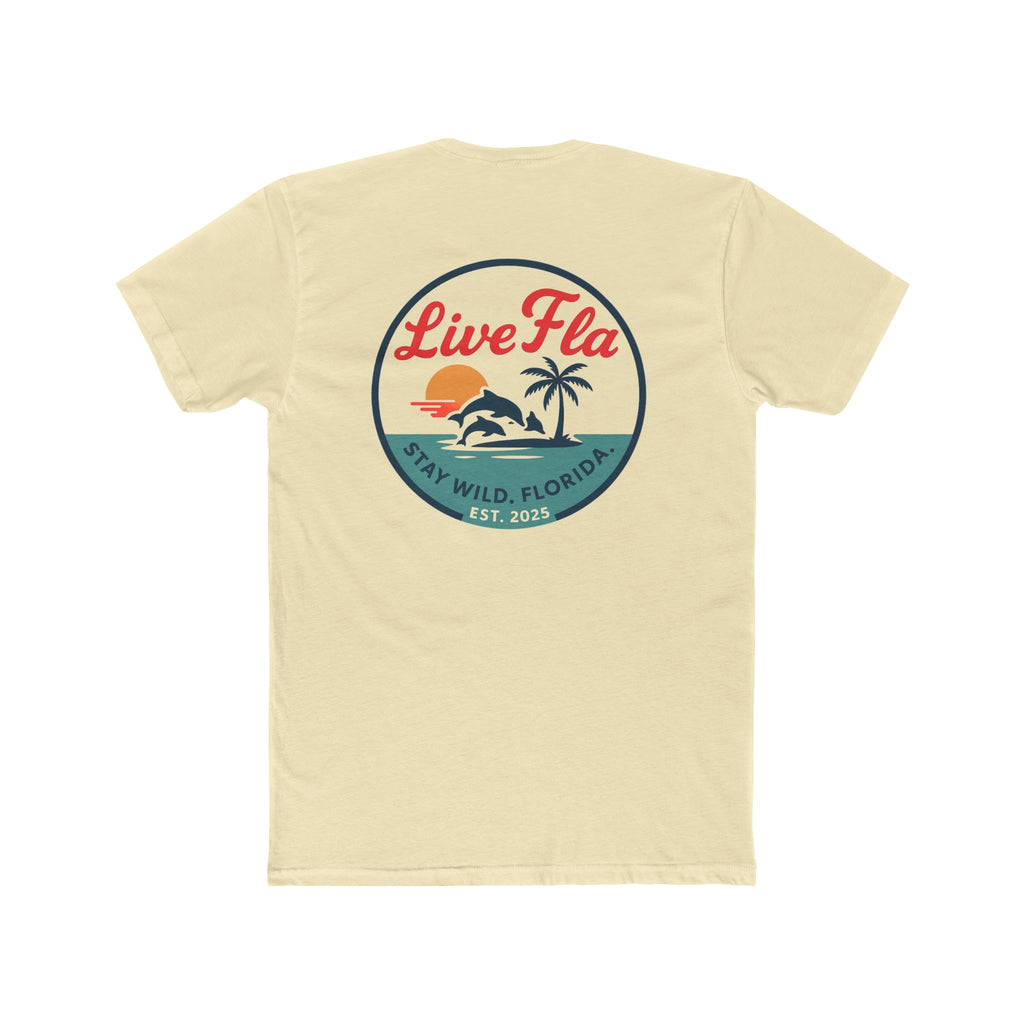Florida Lifestyle T-Shirt, Retro Style Tee, Perfect Gift for Beach Lovers, Summer Vibes, Unisex Casual Wear