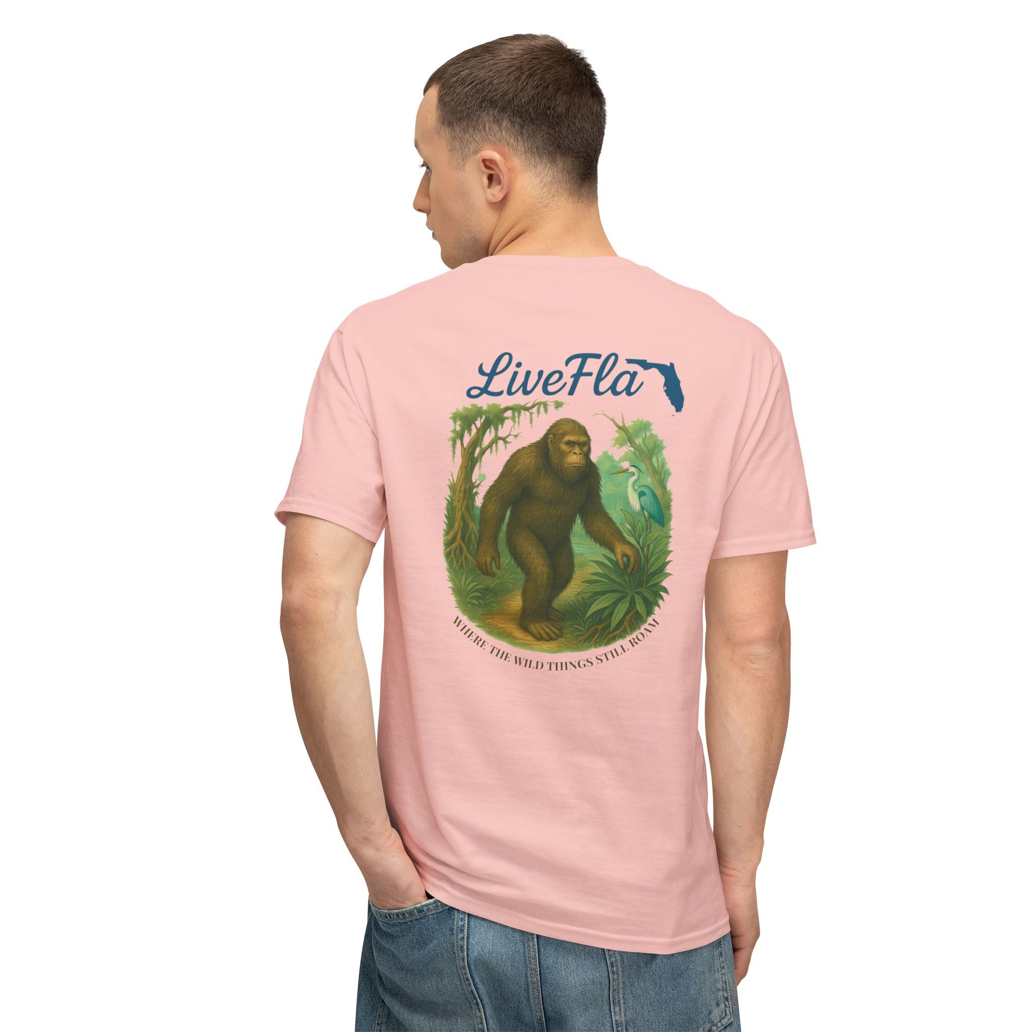 Live Fla Unisex T-Shirt - Adventure Tee, Nature Lover Gift, Vacation Wear, Outdoor Fun, Florida Enthusiast