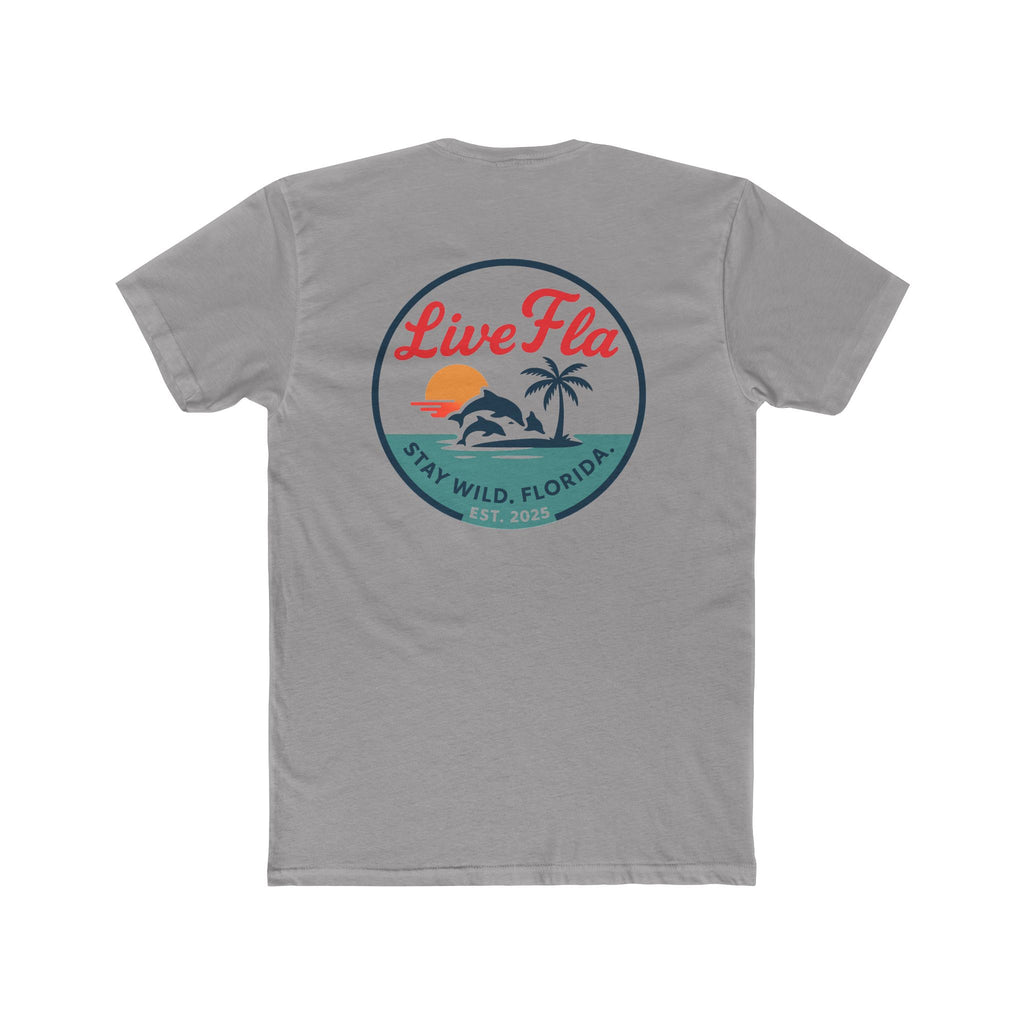 Florida Lifestyle T-Shirt, Retro Style Tee, Perfect Gift for Beach Lovers, Summer Vibes, Unisex Casual Wear