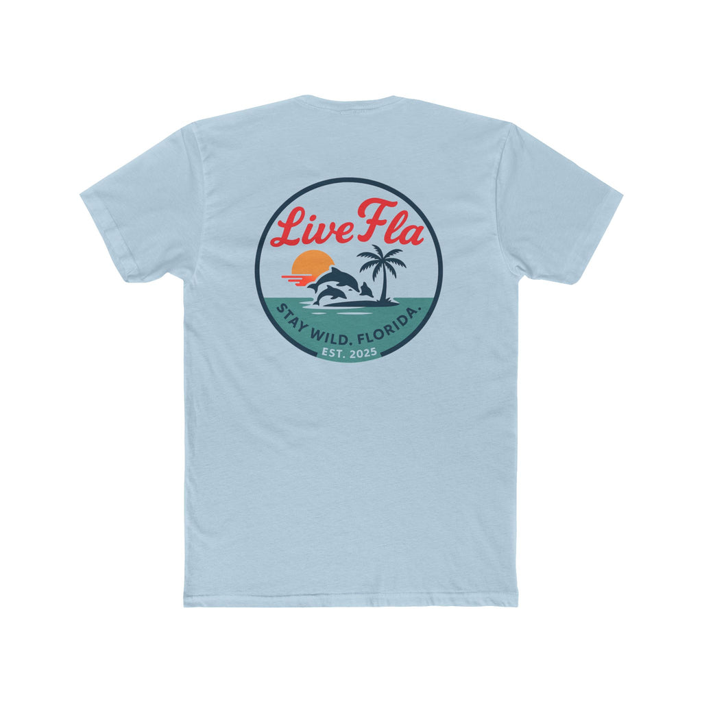 Florida Lifestyle T-Shirt, Retro Style Tee, Perfect Gift for Beach Lovers, Summer Vibes, Unisex Casual Wear