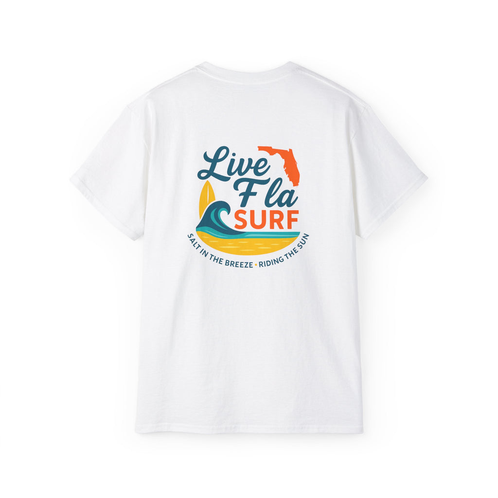 Florida Surfing Tee, Beach Vibes Shirt, Unisex Summer T-Shirt, Gift for Surfers, Coastal Lifestyle Apparel