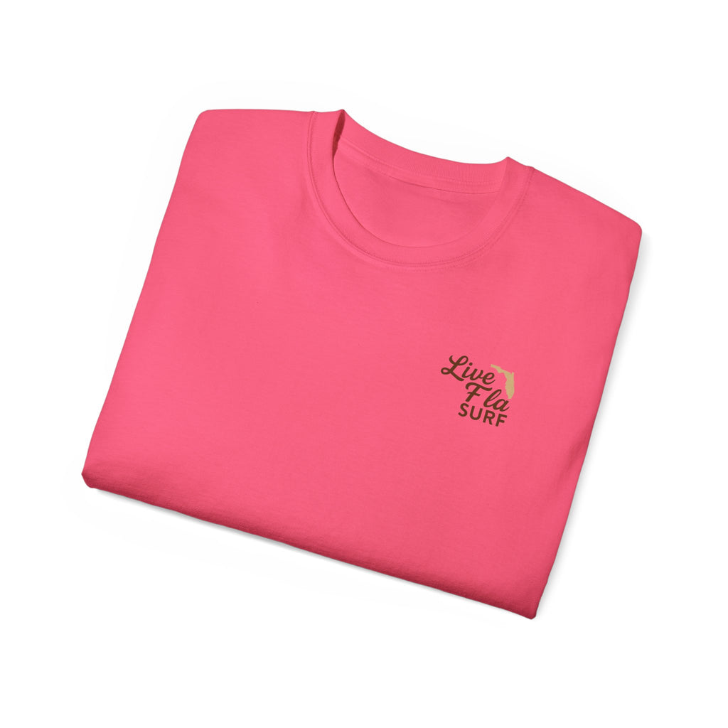 Unisex Surfing Tee - Relaxed Vibe, Perfect for Beach Lovers, Summer Fun, Gift for Surfers, Casual Wear