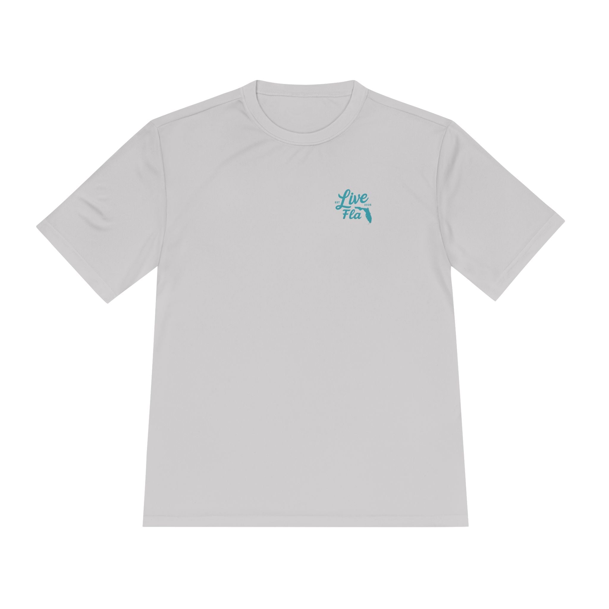 LiveFla Dolphin Unisex Moisture Wicking Tee - Ocean Inspired Summer Shirt, Beachwear, Casual T-shirt, Gifts for Dolphin Lovers, Swim Top
