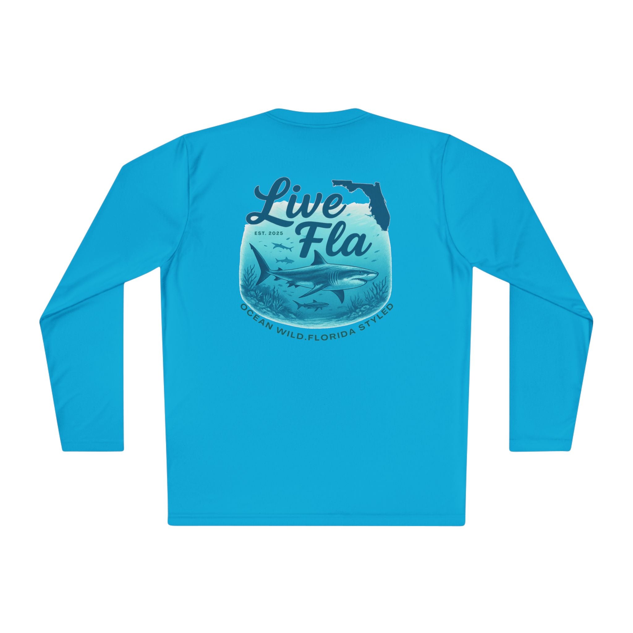 Live Fla Ocean Adventure Unisex Long Sleeve Tee | Perfect for Beach Lovers, Travel, Vacation, Gifts, Summer Outings