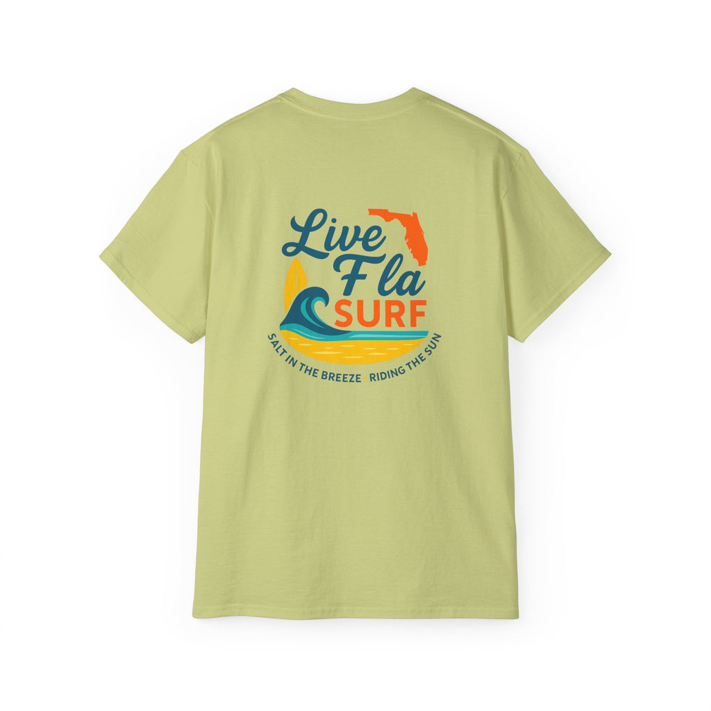 Florida Surfing Tee, Beach Vibes Shirt, Unisex Summer T-Shirt, Gift for Surfers, Coastal Lifestyle Apparel