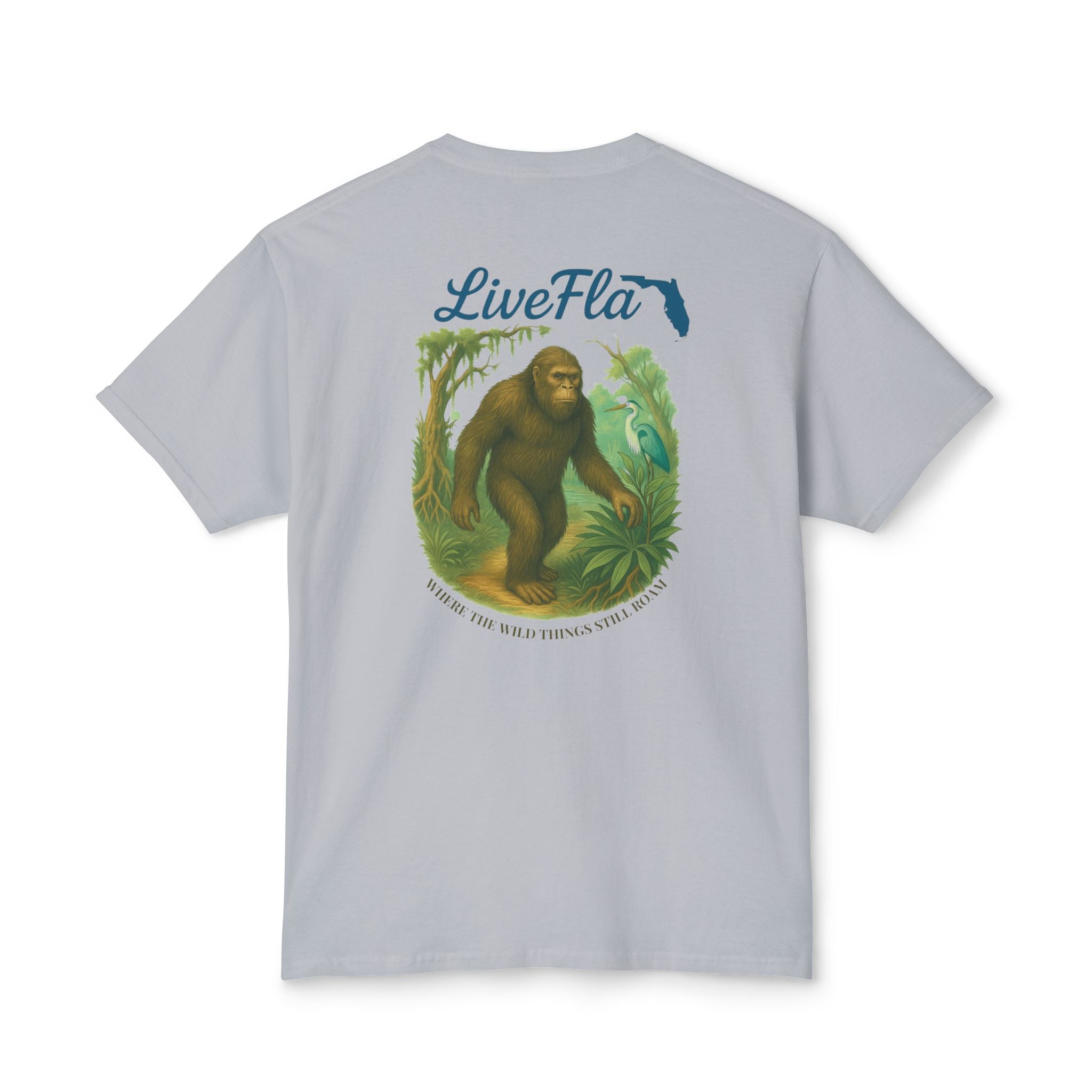 Live Fla Unisex T-Shirt - Adventure Tee, Nature Lover Gift, Vacation Wear, Outdoor Fun, Florida Enthusiast