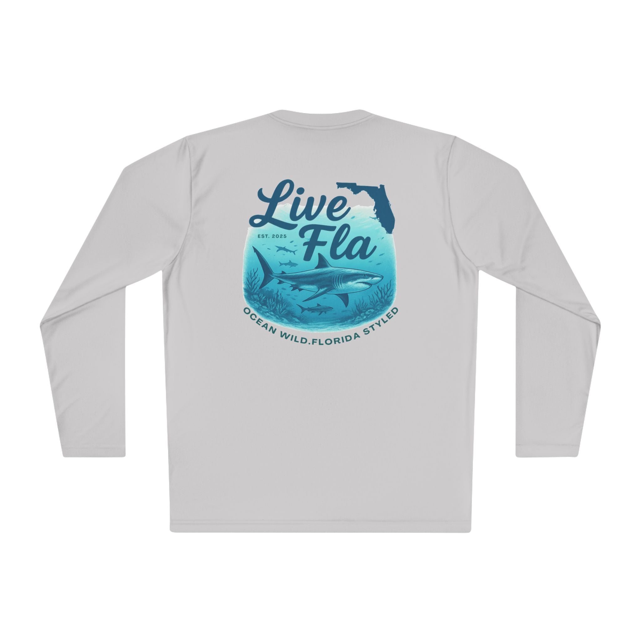 Live Fla Ocean Adventure Unisex Long Sleeve Tee | Perfect for Beach Lovers, Travel, Vacation, Gifts, Summer Outings