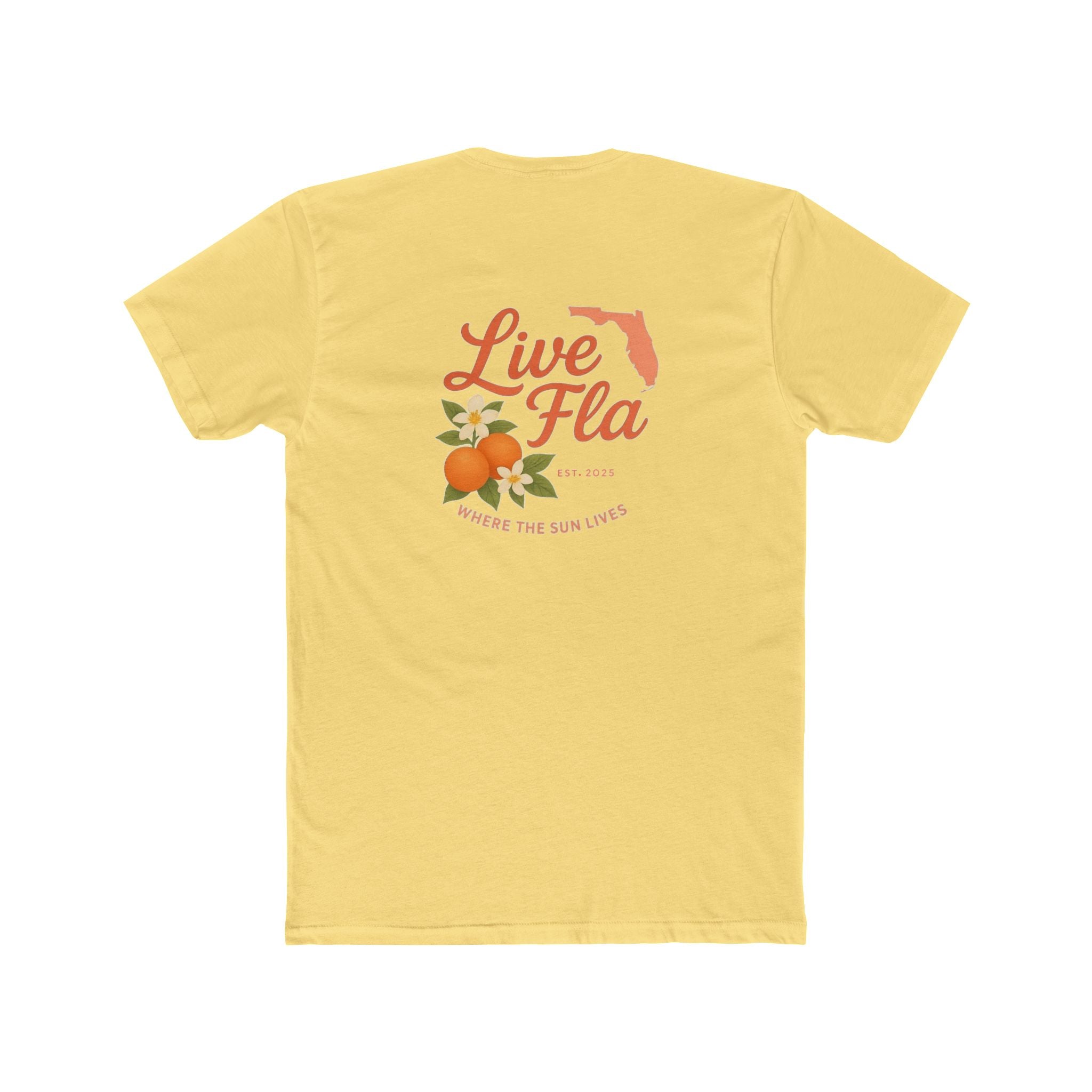 Florida Citrus Vibes Tee, Casual Summer Shirt, Beachwear, Gift for Sunshine Lovers, Summer Celebrations, Florida Souvenir