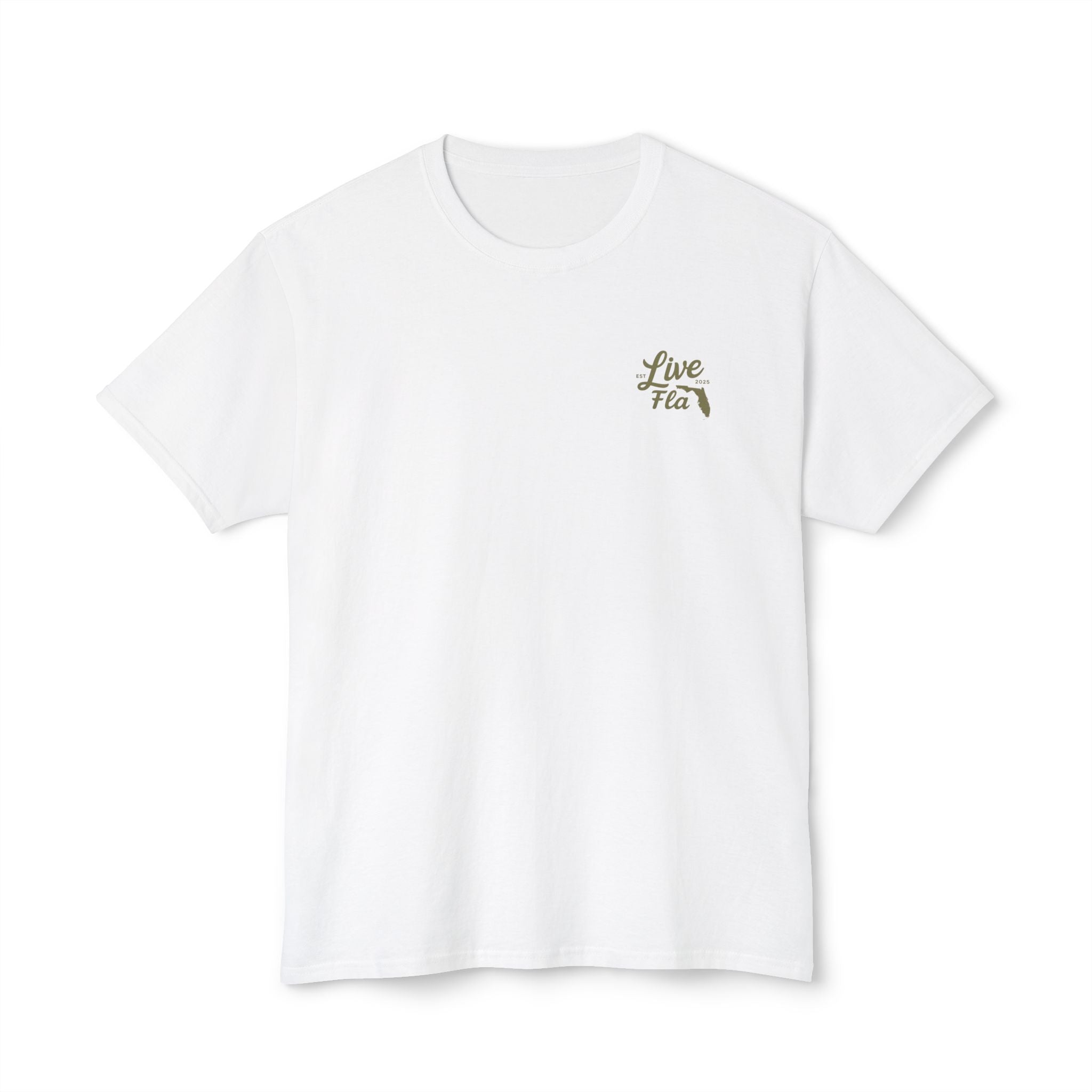 Live Fla Unisex T-Shirt - Adventure Tee, Nature Lover Gift, Vacation Wear, Outdoor Fun, Florida Enthusiast