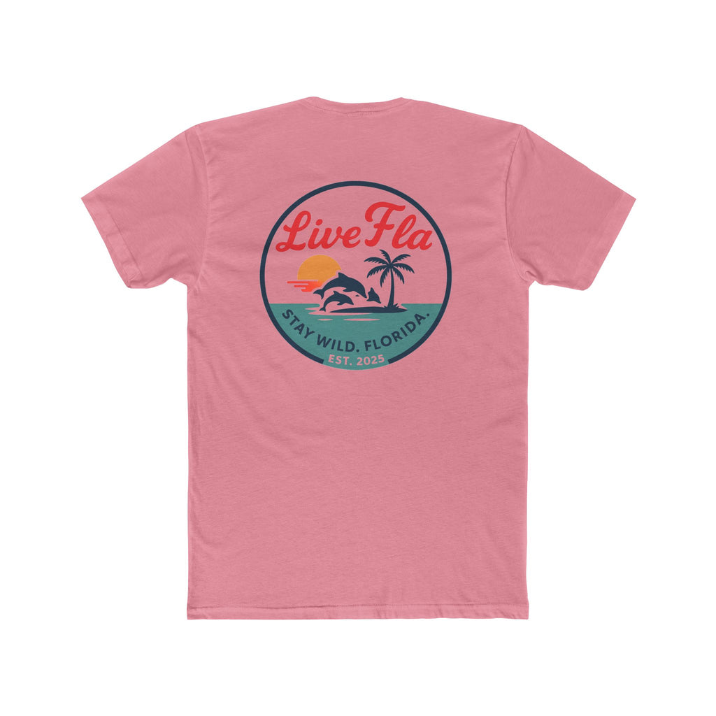 Florida Lifestyle T-Shirt, Retro Style Tee, Perfect Gift for Beach Lovers, Summer Vibes, Unisex Casual Wear