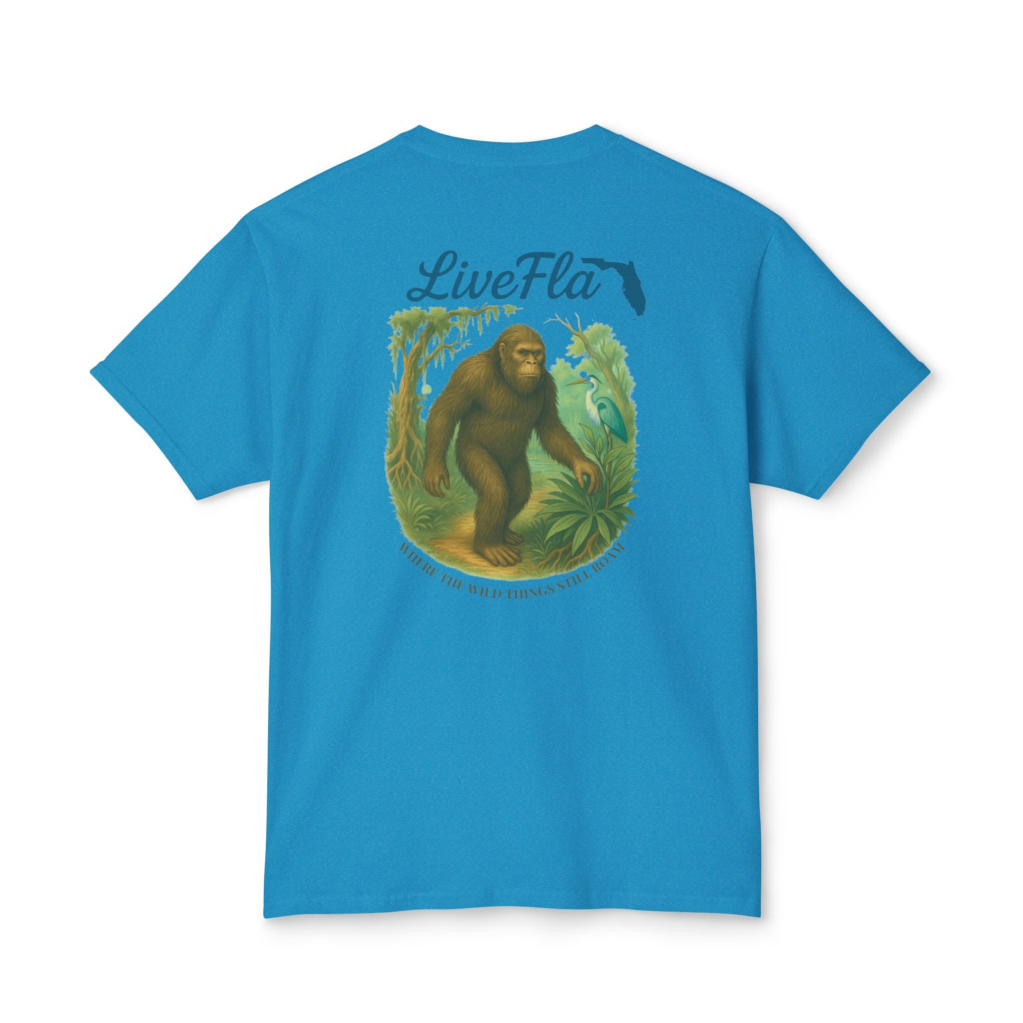 Live Fla Unisex T-Shirt - Adventure Tee, Nature Lover Gift, Vacation Wear, Outdoor Fun, Florida Enthusiast