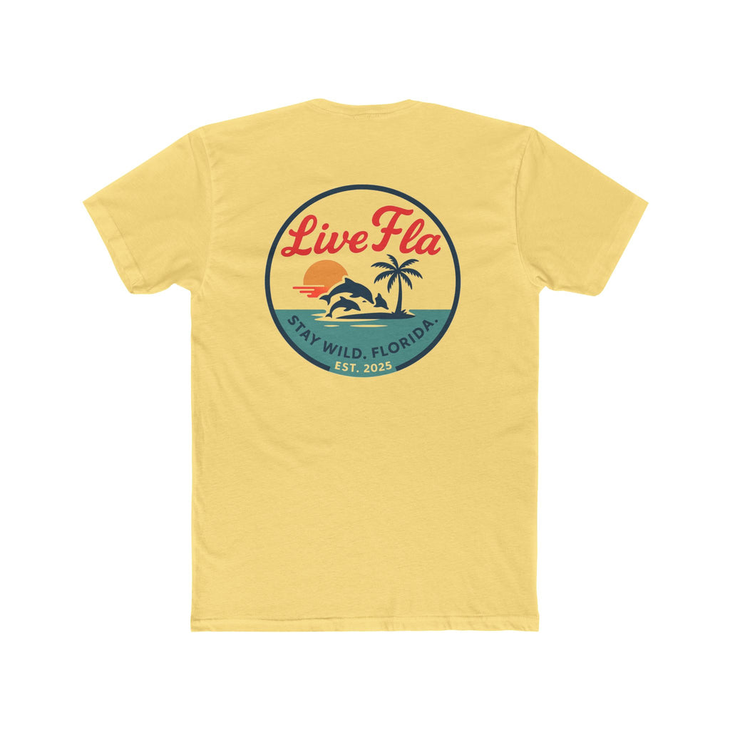 Florida Lifestyle T-Shirt, Retro Style Tee, Perfect Gift for Beach Lovers, Summer Vibes, Unisex Casual Wear