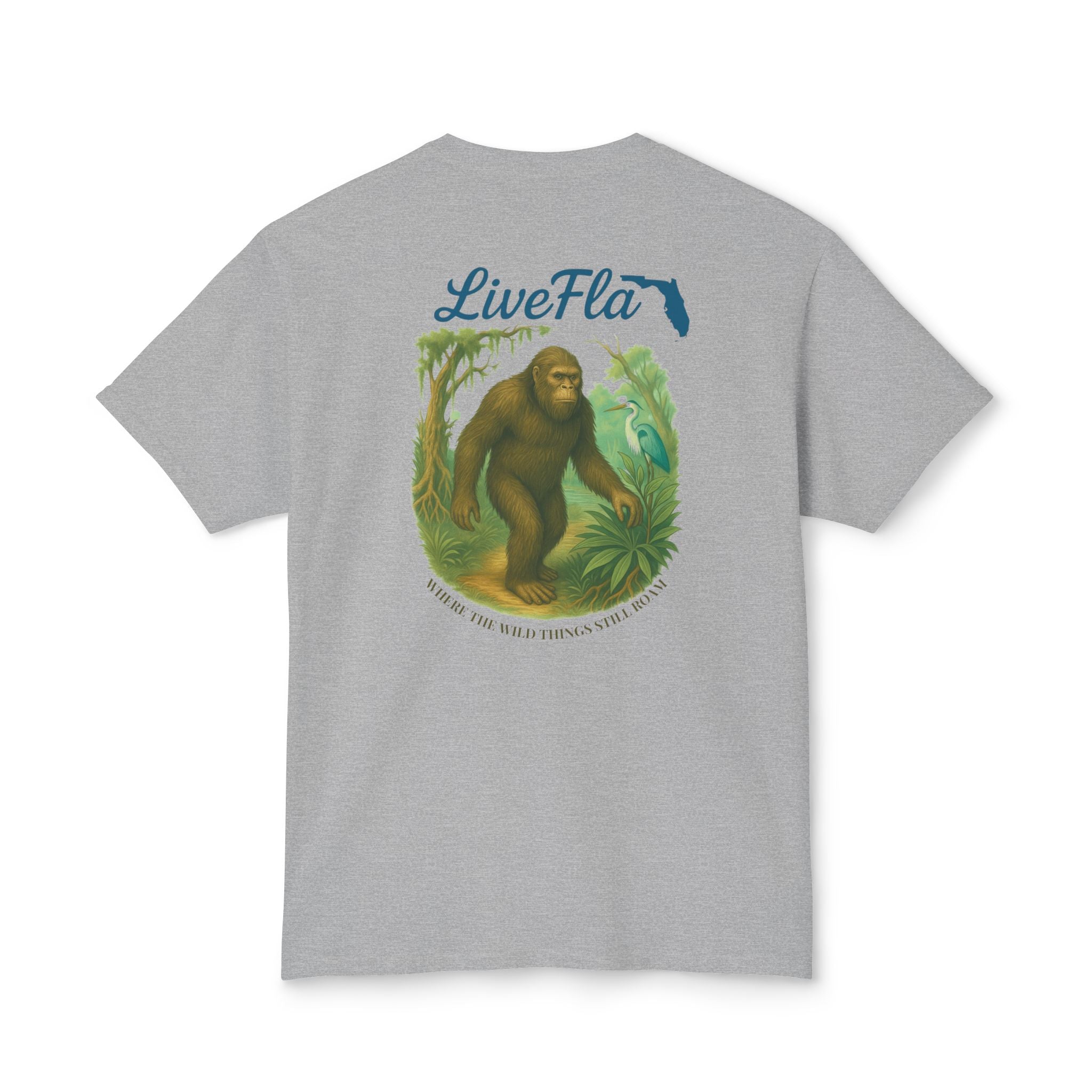 Live Fla Unisex T-Shirt - Adventure Tee, Nature Lover Gift, Vacation Wear, Outdoor Fun, Florida Enthusiast