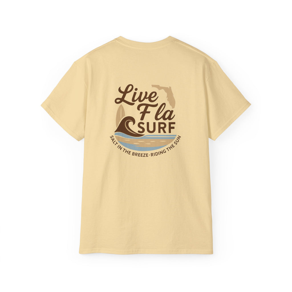 Unisex Surfing Tee - Relaxed Vibe, Perfect for Beach Lovers, Summer Fun, Gift for Surfers, Casual Wear