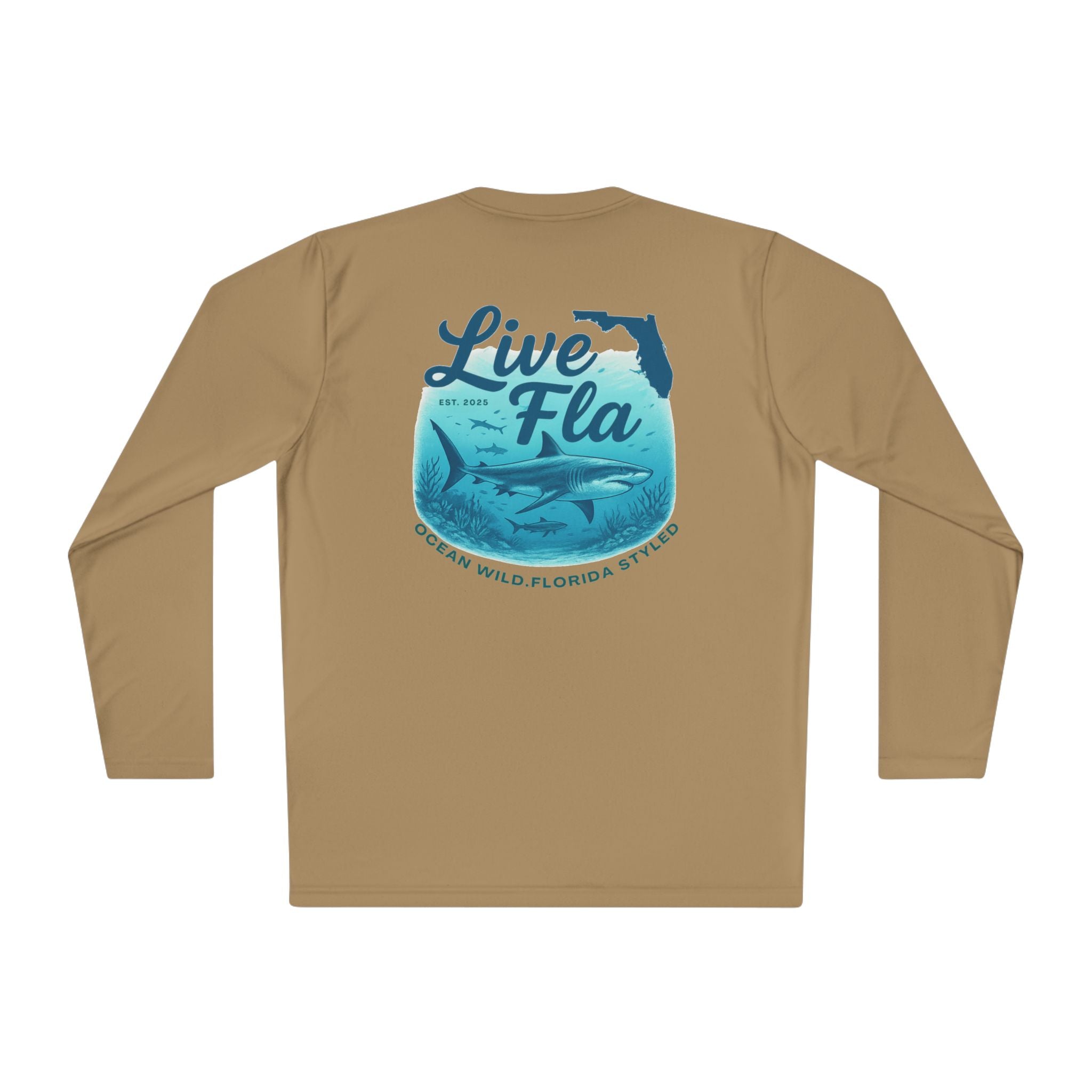 Live Fla Ocean Adventure Unisex Long Sleeve Tee | Perfect for Beach Lovers, Travel, Vacation, Gifts, Summer Outings