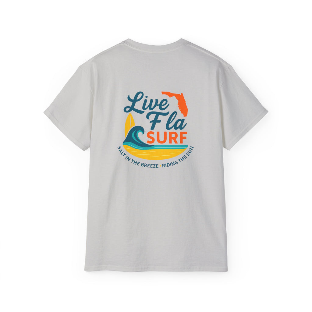 Florida Surfing Tee, Beach Vibes Shirt, Unisex Summer T-Shirt, Gift for Surfers, Coastal Lifestyle Apparel