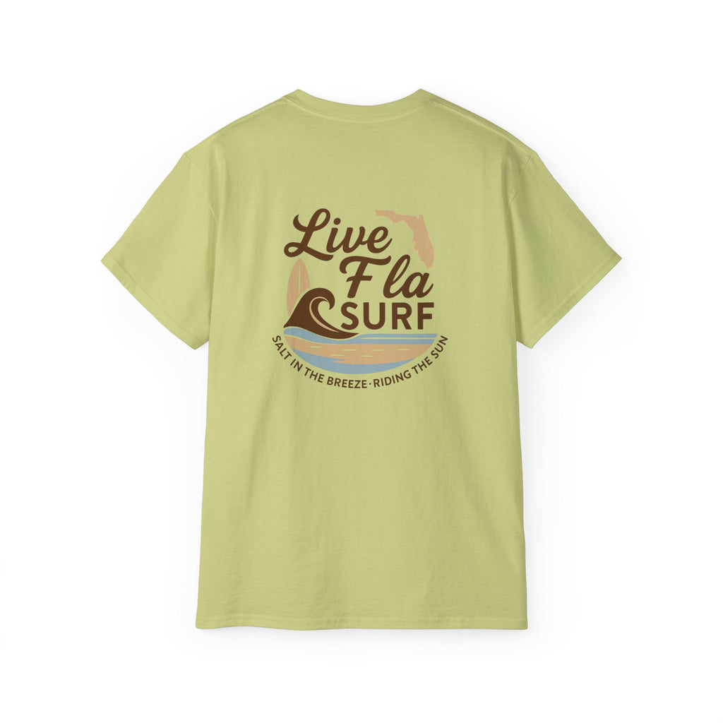 Unisex Surfing Tee - Relaxed Vibe, Perfect for Beach Lovers, Summer Fun, Gift for Surfers, Casual Wear