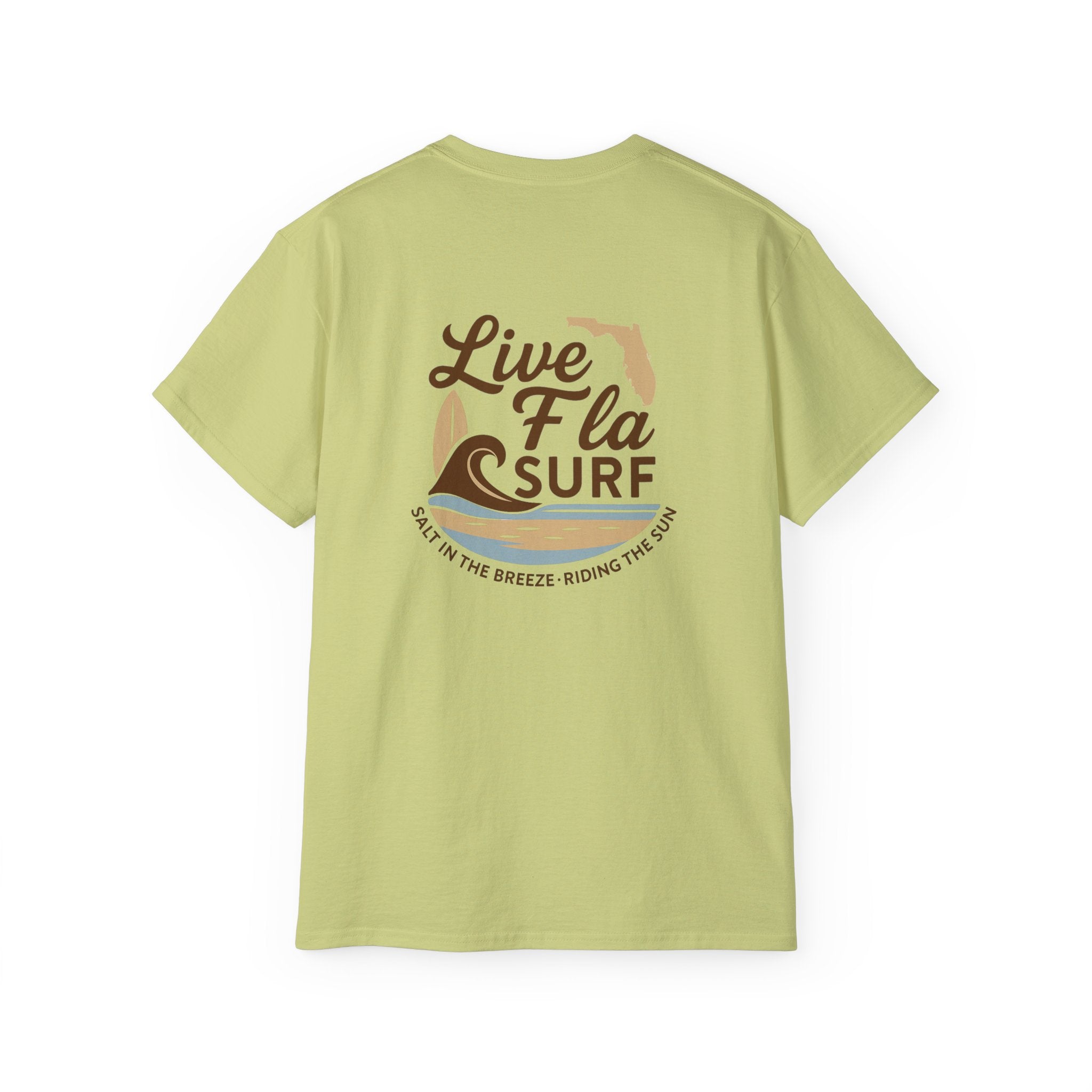 Unisex Surfing Tee - Relaxed Vibe, Perfect for Beach Lovers, Summer Fun, Gift for Surfers, Casual Wear