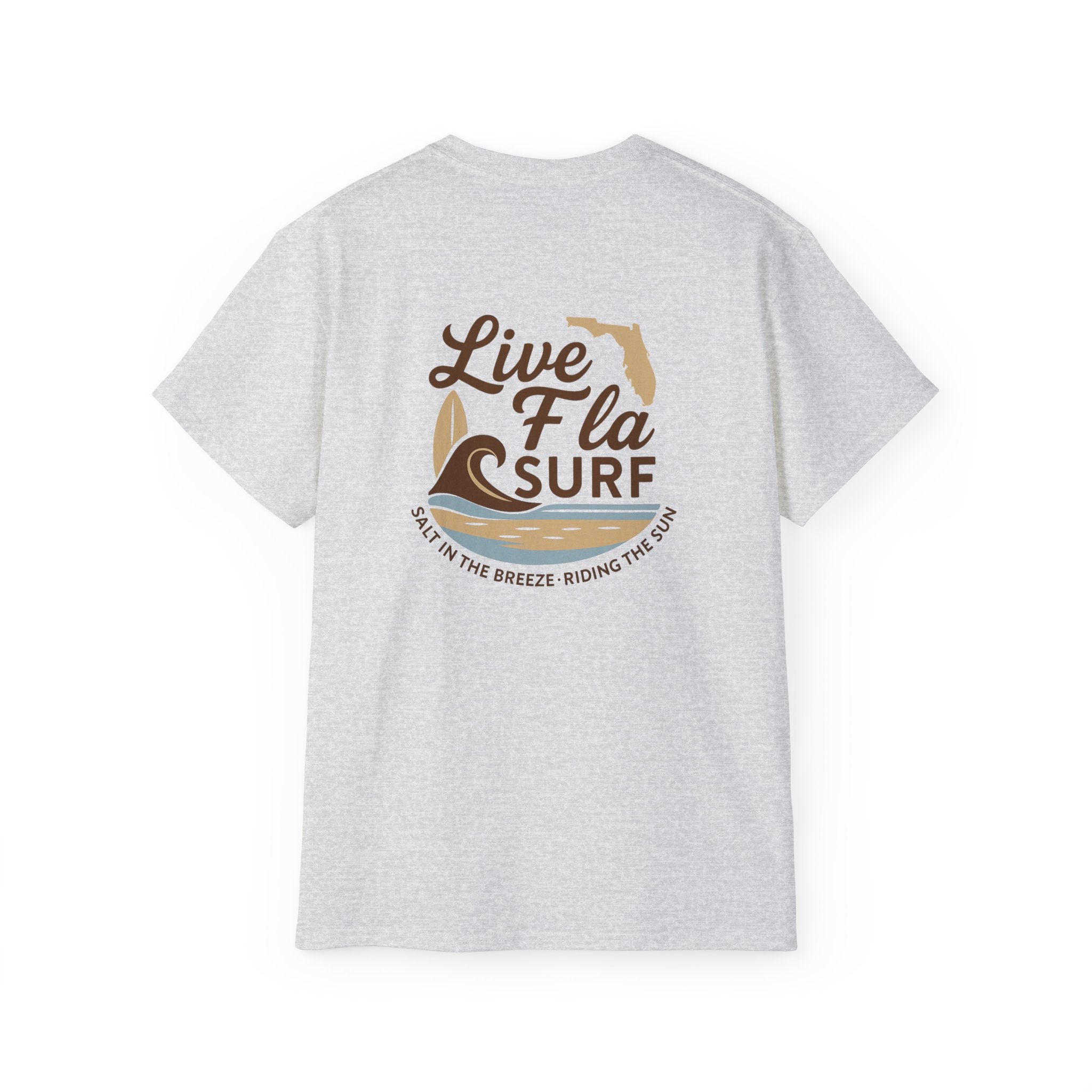 Unisex Surfing Tee - Relaxed Vibe, Perfect for Beach Lovers, Summer Fun, Gift for Surfers, Casual Wear