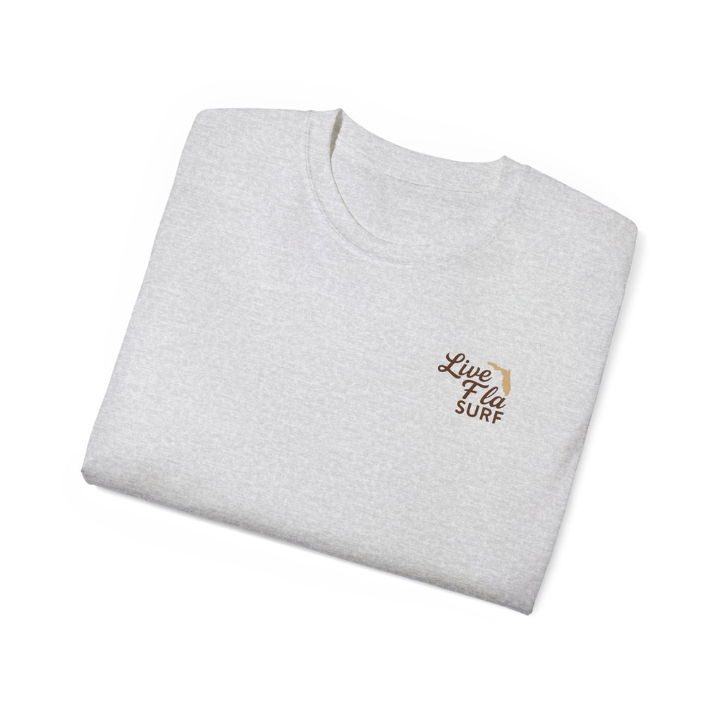Unisex Surfing Tee - Relaxed Vibe, Perfect for Beach Lovers, Summer Fun, Gift for Surfers, Casual Wear