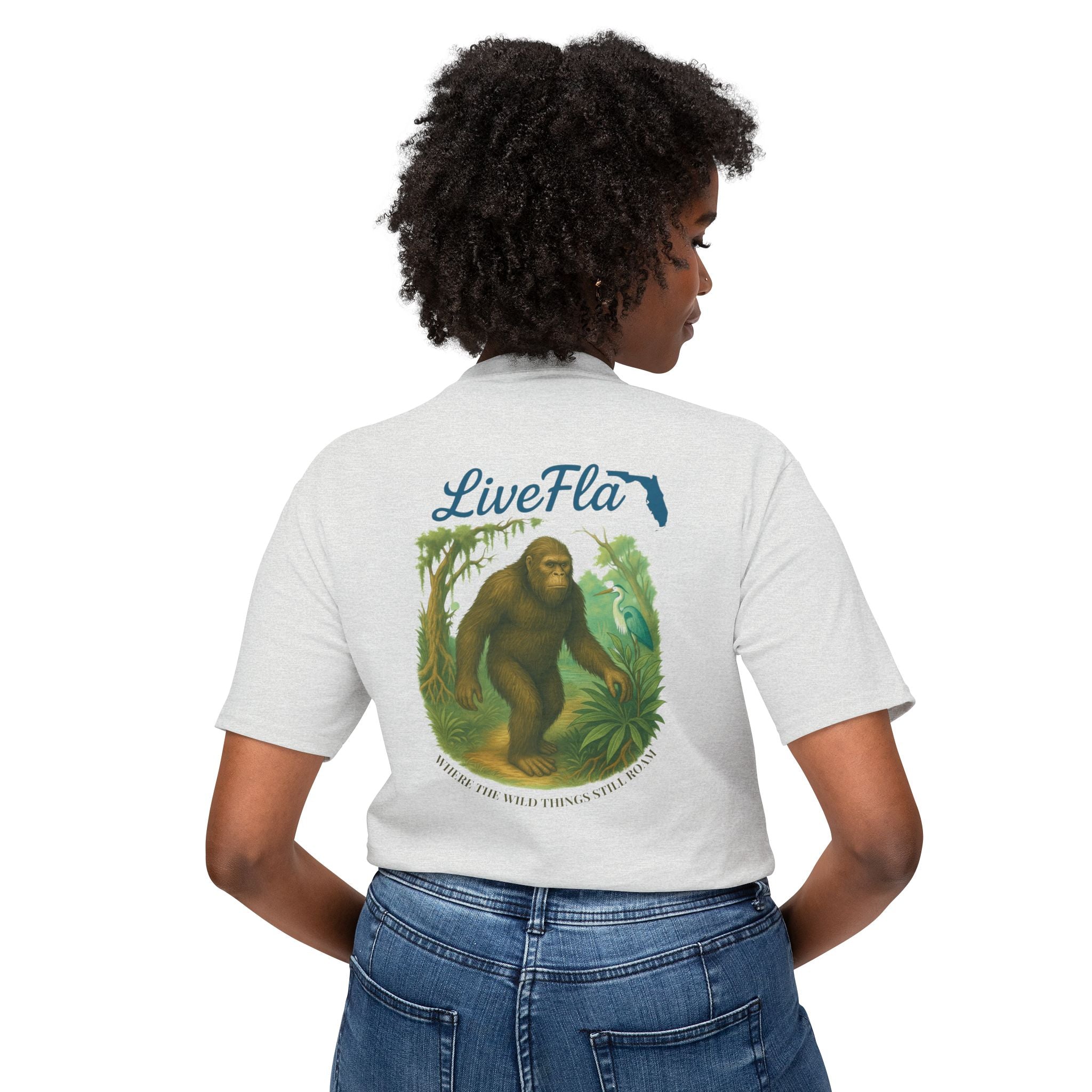 Live Fla Unisex T-Shirt - Adventure Tee, Nature Lover Gift, Vacation Wear, Outdoor Fun, Florida Enthusiast