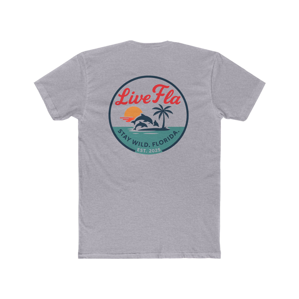 Florida Lifestyle T-Shirt, Retro Style Tee, Perfect Gift for Beach Lovers, Summer Vibes, Unisex Casual Wear