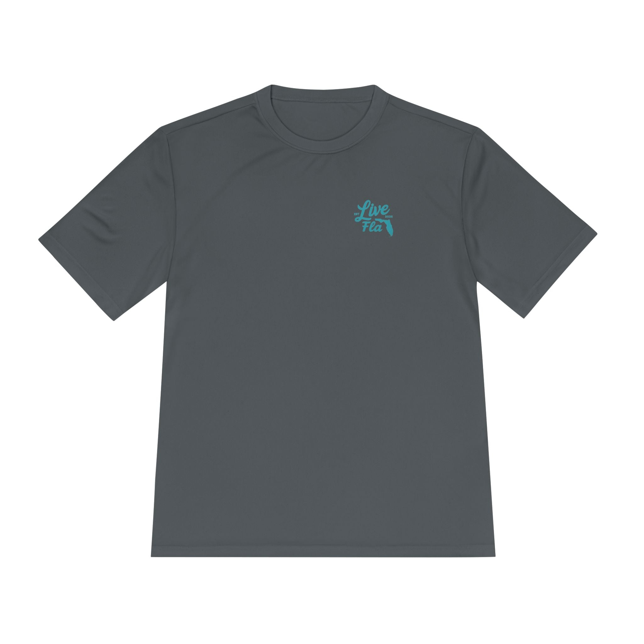 LiveFla Dolphin Unisex Moisture Wicking Tee - Ocean Inspired Summer Shirt, Beachwear, Casual T-shirt, Gifts for Dolphin Lovers, Swim Top