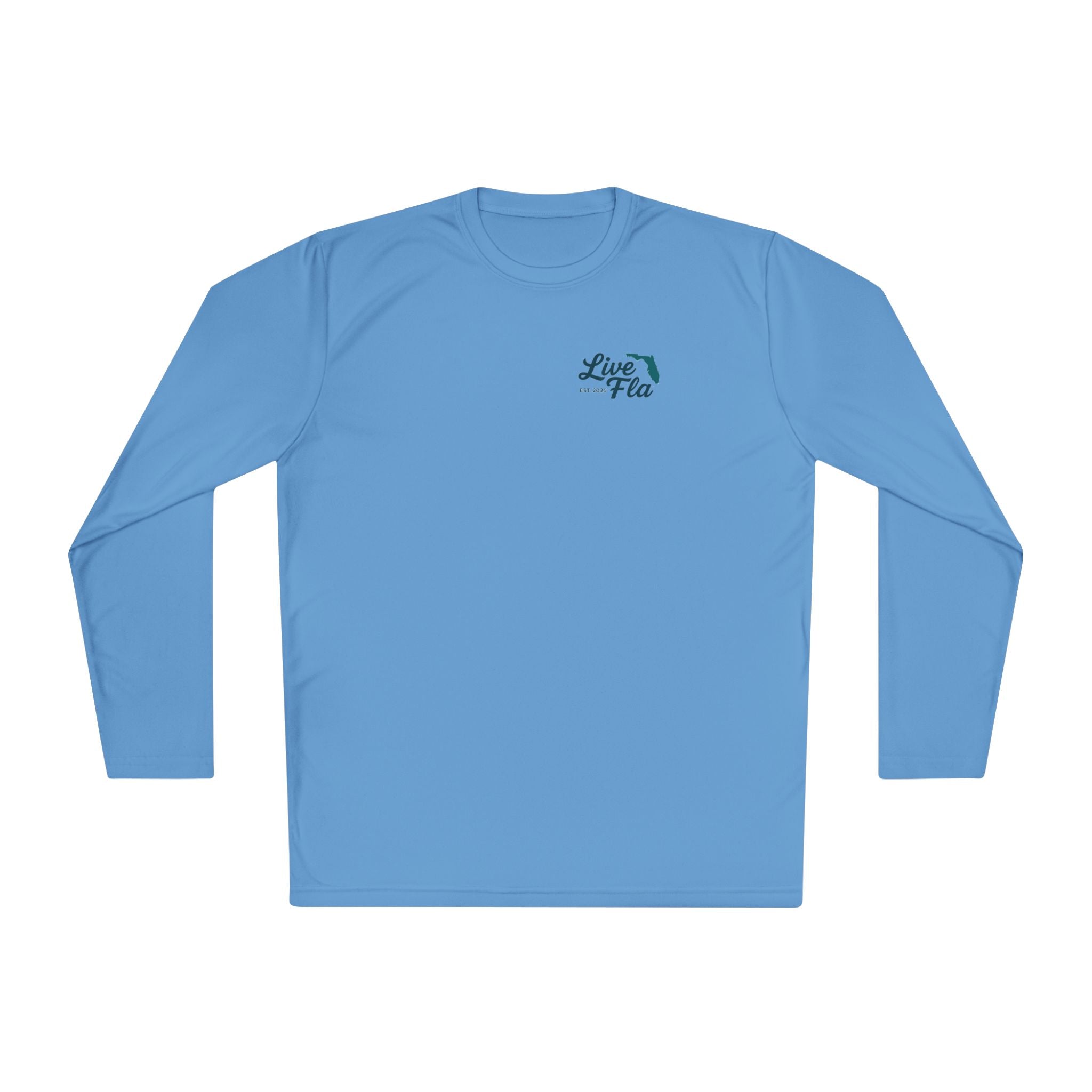 Live Fla Unisex Lightweight Long Sleeve Tee | Coastal Vibe Shirt, Casual Fashion, Beach Wear, Gift for Ocean Lovers