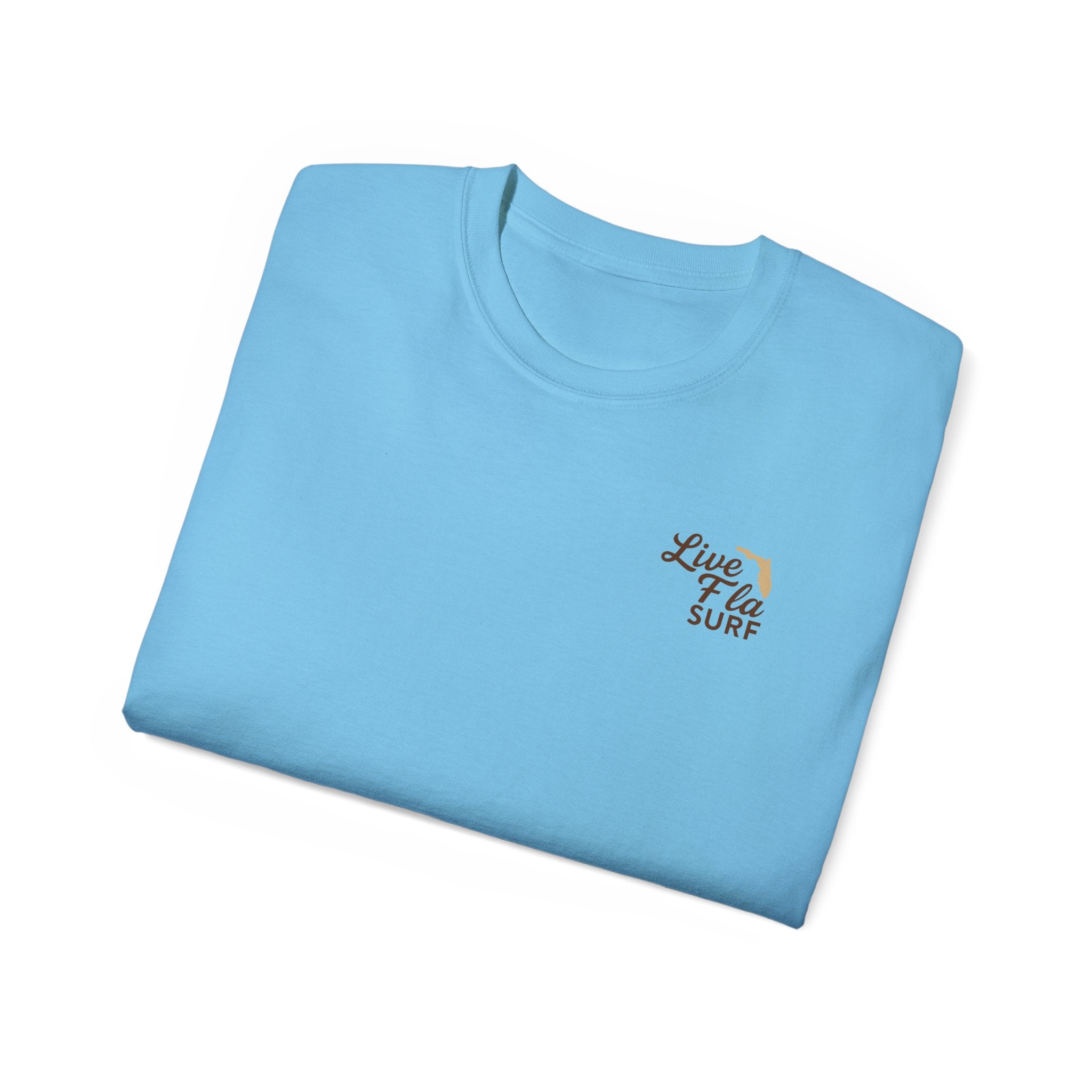Unisex Surfing Tee - Relaxed Vibe, Perfect for Beach Lovers, Summer Fun, Gift for Surfers, Casual Wear