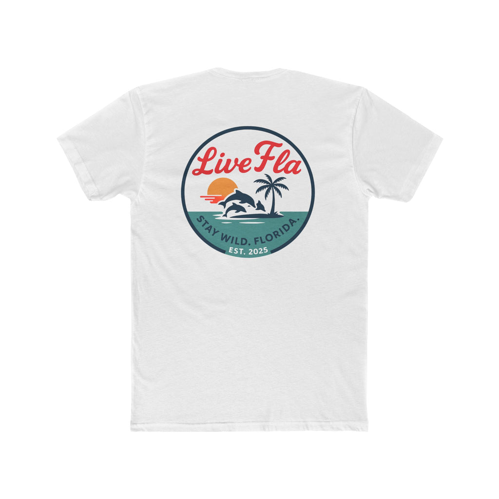 Florida Lifestyle T-Shirt, Retro Style Tee, Perfect Gift for Beach Lovers, Summer Vibes, Unisex Casual Wear
