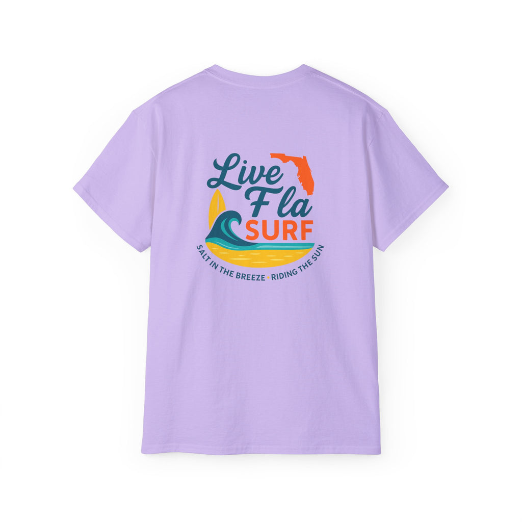 Florida Surfing Tee, Beach Vibes Shirt, Unisex Summer T-Shirt, Gift for Surfers, Coastal Lifestyle Apparel