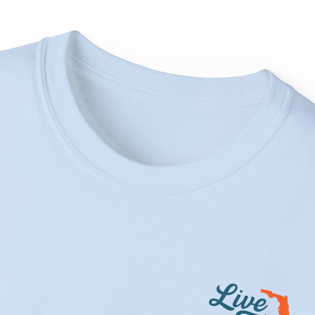 Florida Surfing Tee, Beach Vibes Shirt, Unisex Summer T-Shirt, Gift for Surfers, Coastal Lifestyle Apparel