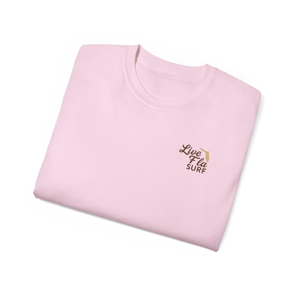 Unisex Surfing Tee - Relaxed Vibe, Perfect for Beach Lovers, Summer Fun, Gift for Surfers, Casual Wear