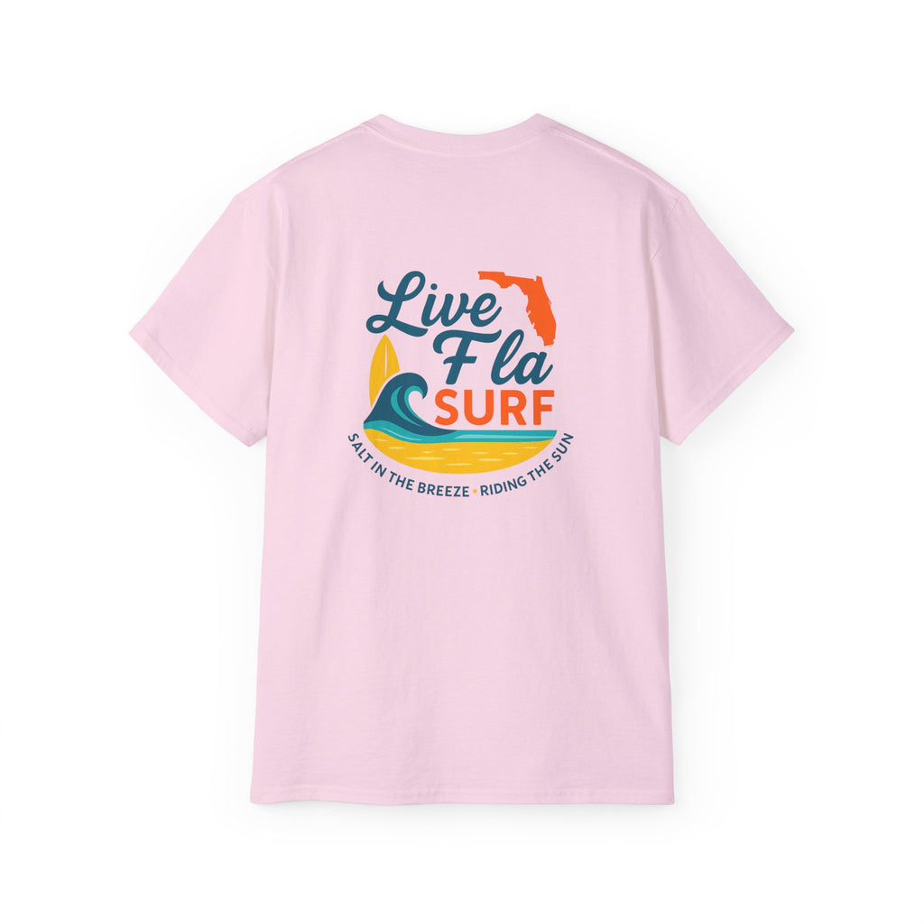 Florida Surfing Tee, Beach Vibes Shirt, Unisex Summer T-Shirt, Gift for Surfers, Coastal Lifestyle Apparel