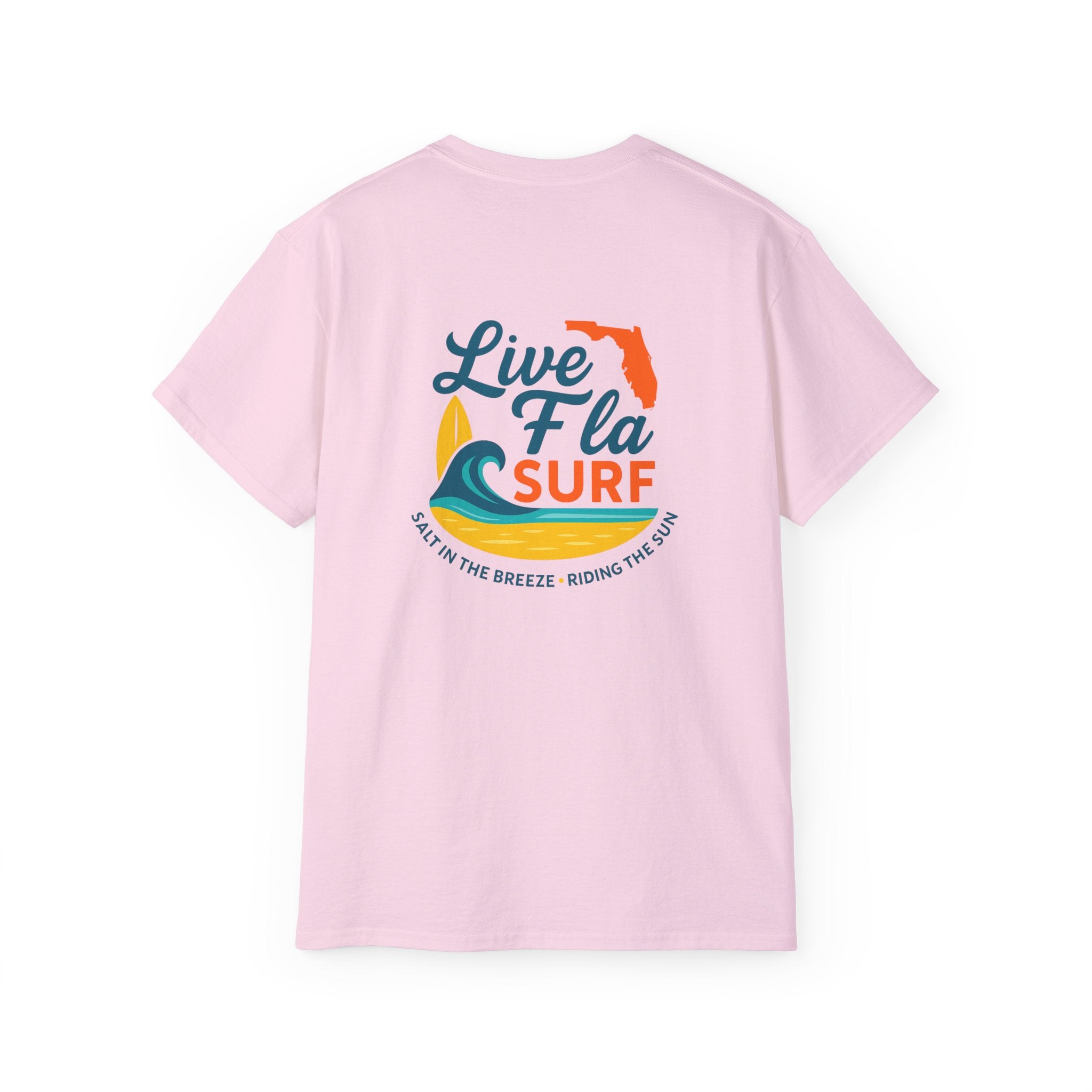 Florida Surfing Tee, Beach Vibes Shirt, Unisex Summer T-Shirt, Gift for Surfers, Coastal Lifestyle Apparel
