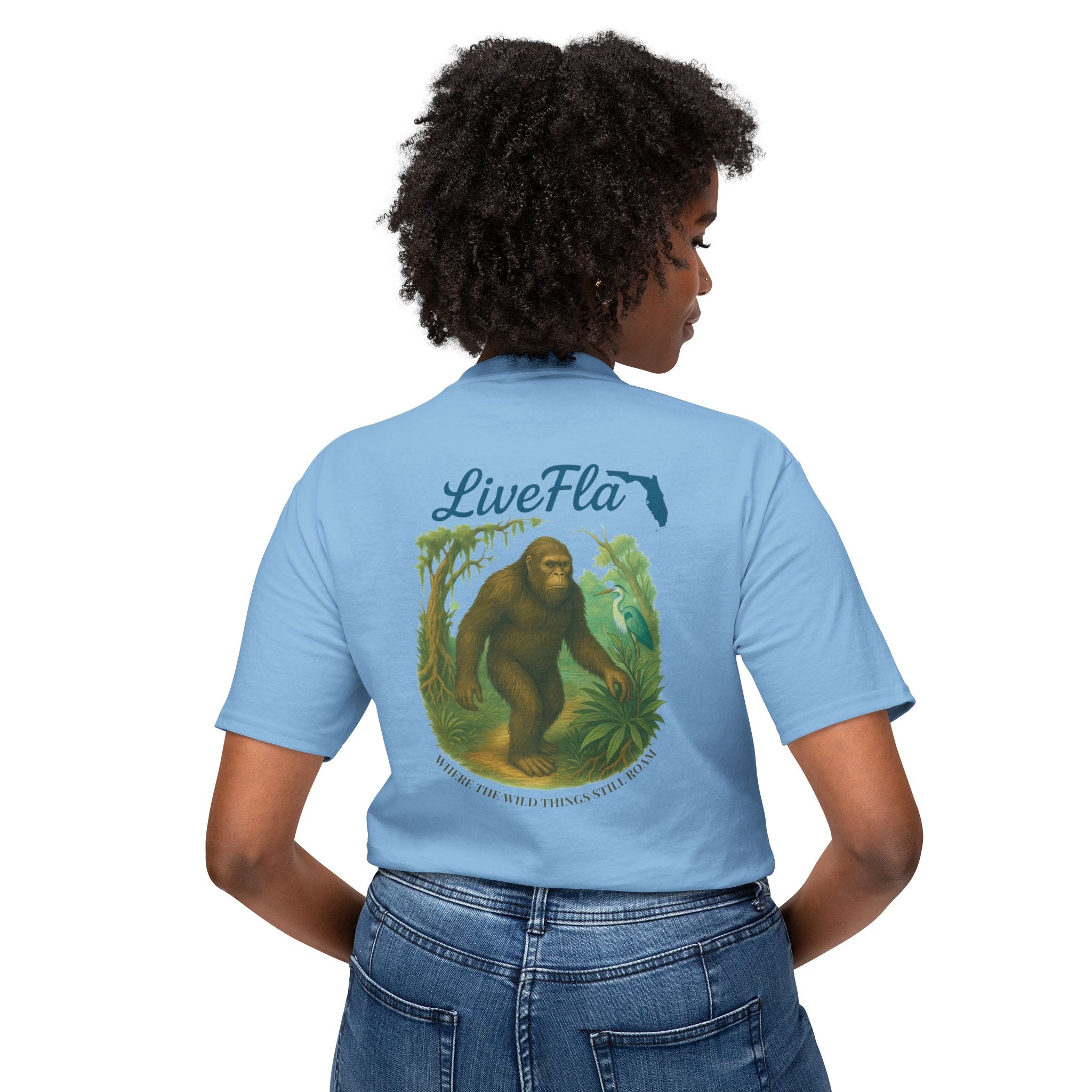 Live Fla Unisex T-Shirt - Adventure Tee, Nature Lover Gift, Vacation Wear, Outdoor Fun, Florida Enthusiast