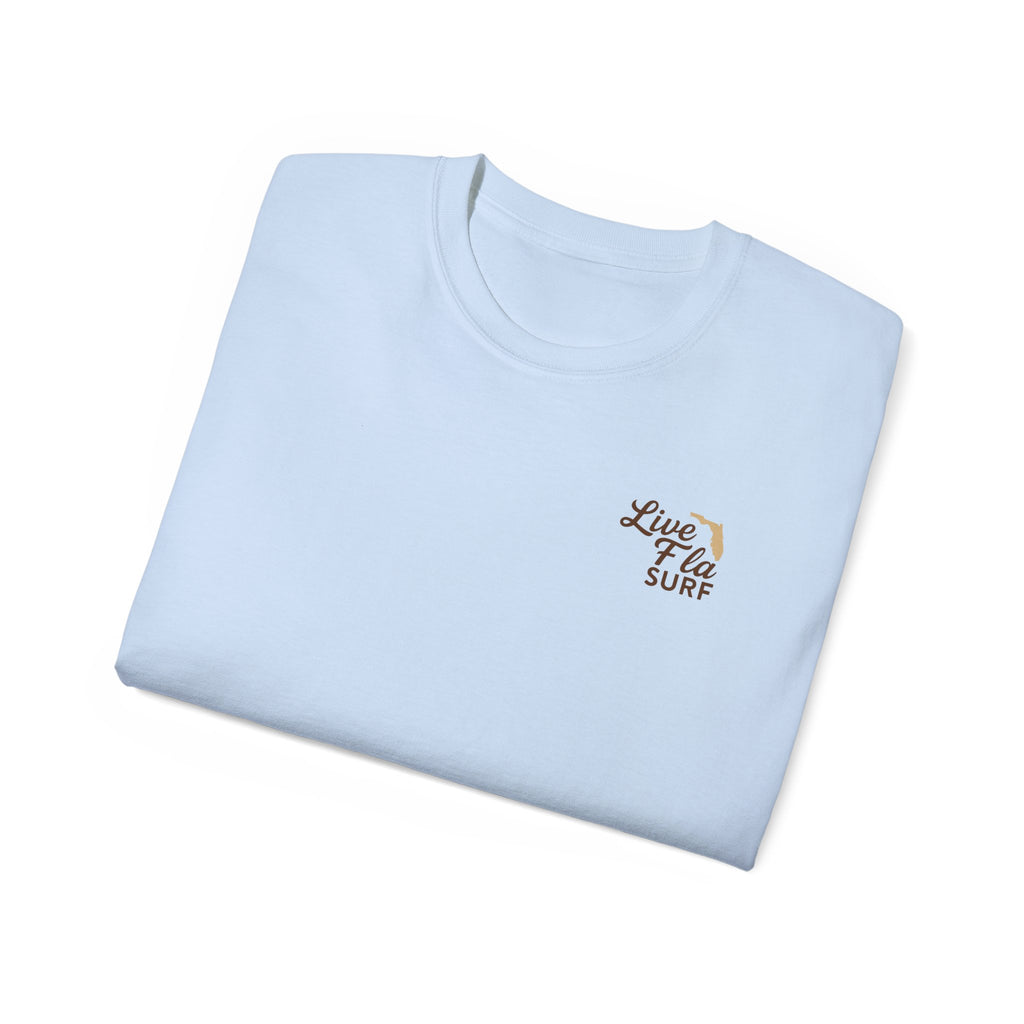 Unisex Surfing Tee - Relaxed Vibe, Perfect for Beach Lovers, Summer Fun, Gift for Surfers, Casual Wear