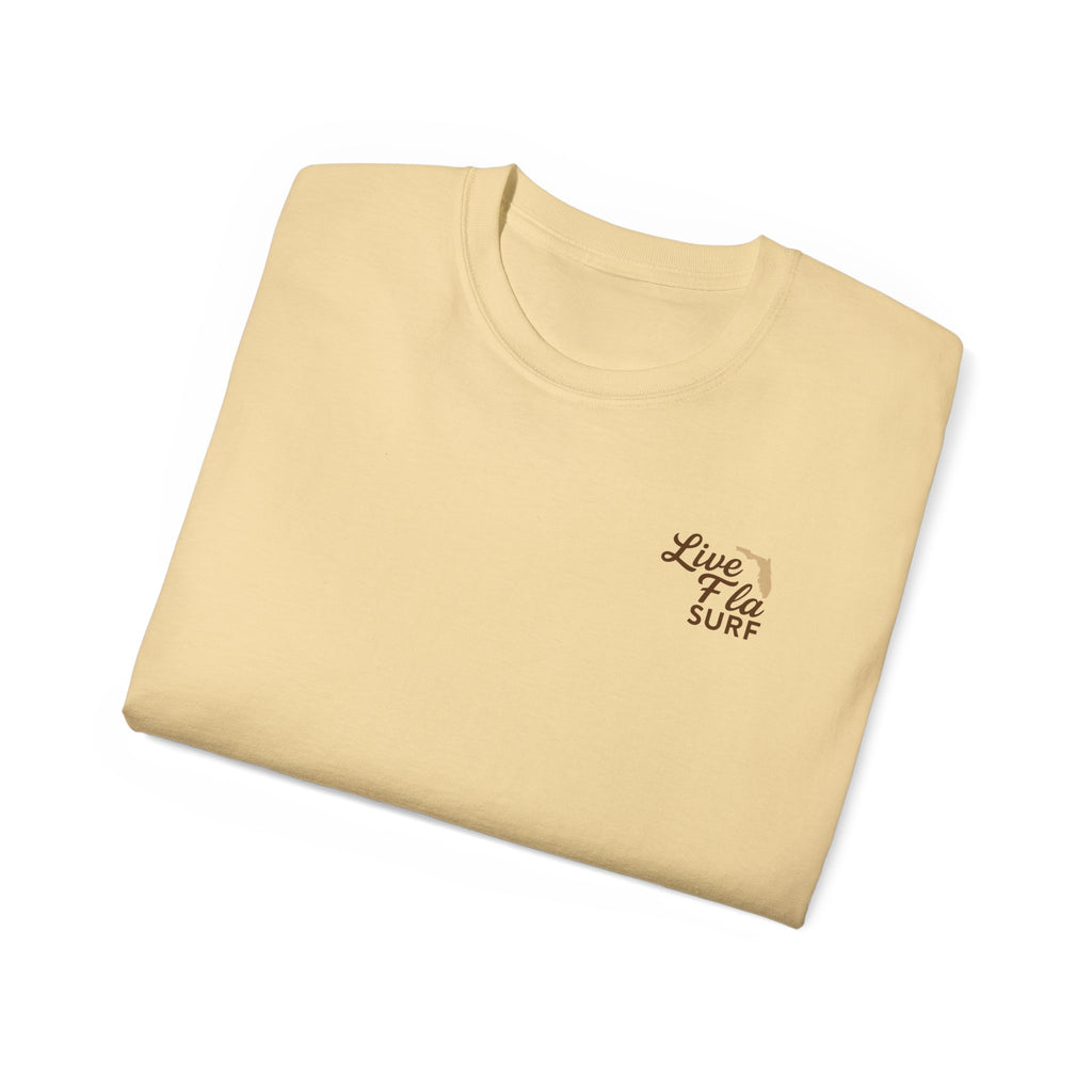 Unisex Surfing Tee - Relaxed Vibe, Perfect for Beach Lovers, Summer Fun, Gift for Surfers, Casual Wear