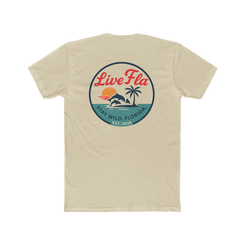 Florida Lifestyle T-Shirt, Retro Style Tee, Perfect Gift for Beach Lovers, Summer Vibes, Unisex Casual Wear