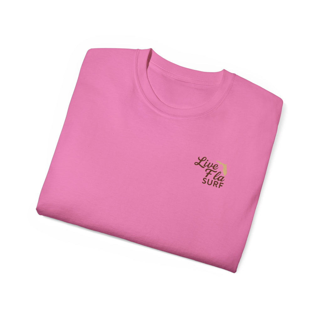 Unisex Surfing Tee - Relaxed Vibe, Perfect for Beach Lovers, Summer Fun, Gift for Surfers, Casual Wear